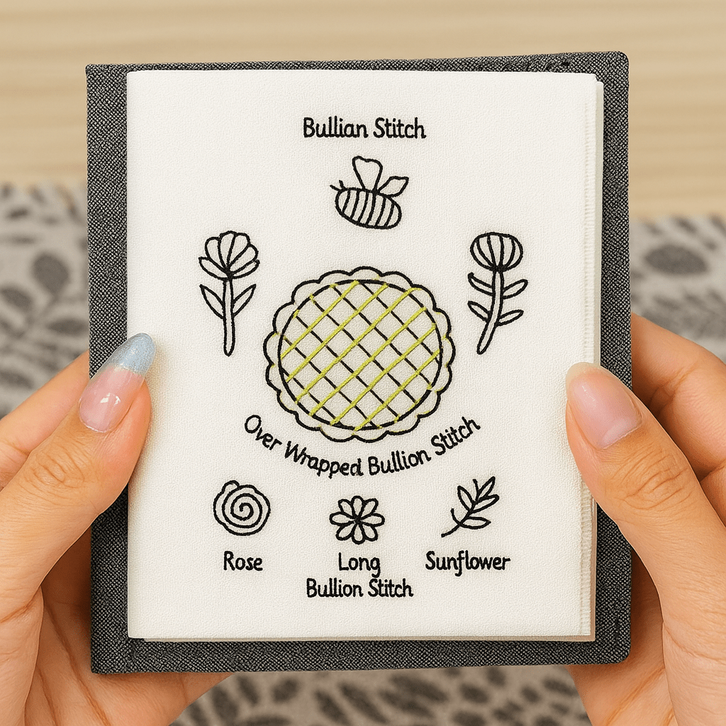 DIY Embroidery Stitch Book