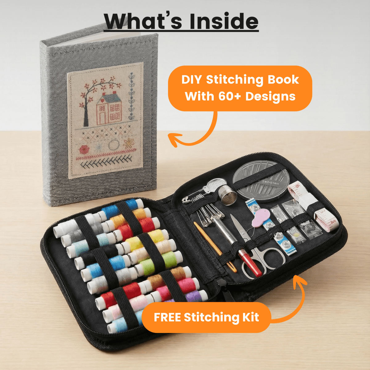 DIY Embroidery Stitch Book